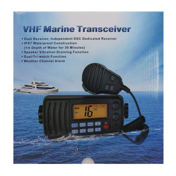 High-powered VHF Fixed Mount Marine Radio for Boat GT-5MB - Image 5